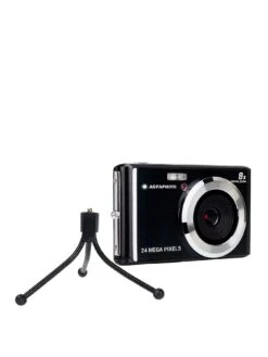 Kodak Agfa Photo Realishot DC5500 Compact Digital Camera With Mini Flexi Tripod - Black