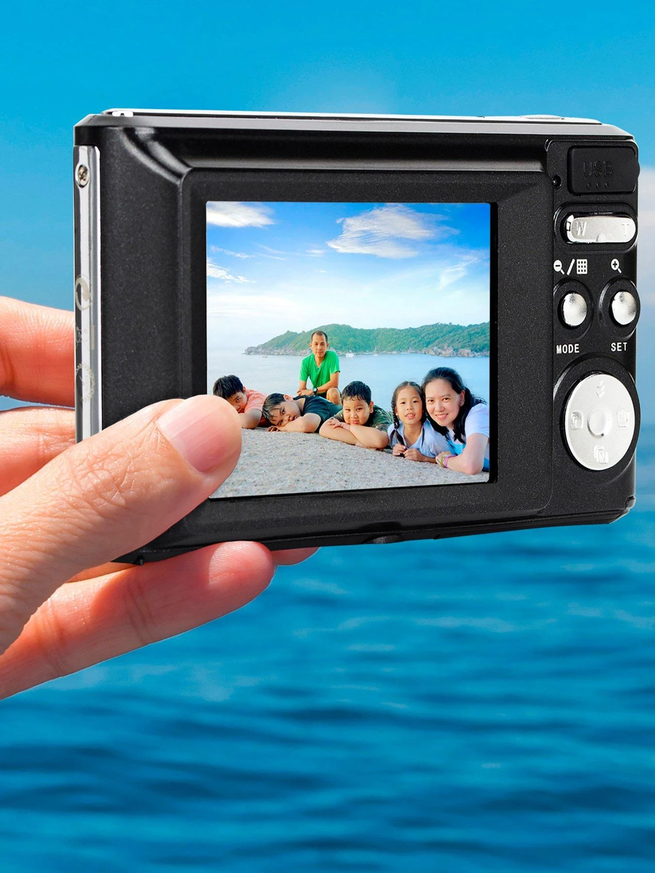 Kodak Agfa Photo Realishot DC5500 Compact Digital Camera With Mini Flexi Tripod - Black 5 Kodak Agfa Photo Realishot DC5500 Compact Digital Camera With Mini Flexi Tripod - Black - Image 5