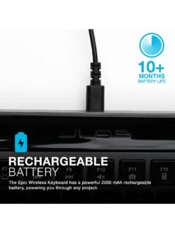 JLab Epic Keyboard -Digital Station VH5MN SQ5 0000000004 BLACK SLd1