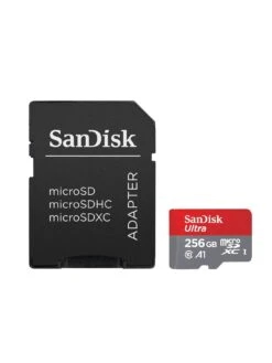 SanDisk Ultra MicroSD 256GB + SD Adapter 8 SanDisk Ultra MicroSD 256GB + SD Adapter -Digital Station VHDXH SQ4 0000000099 N A SLd