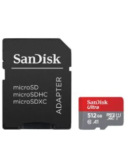 SanDisk Ultra MicroSD 512GB + SD Adapter -Digital Station VHDXI SQ4 0000000099 N A SLd