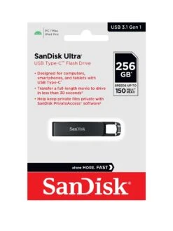 SanDisk Ultra USB Type-C Flash Drive 256GB