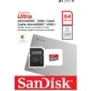 SanDisk Ultra 64GB MicroSDXC UHS-I Card For Chromebooks - With Adapter