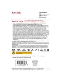 SanDisk Ultra 64GB MicroSDXC UHS-I Card For Chromebooks - With Adapter 7 SanDisk Ultra 64GB MicroSDXC UHS-I Card For Chromebooks - With Adapter -Digital Station VHDXR SQ4 0000000099 N A SLd