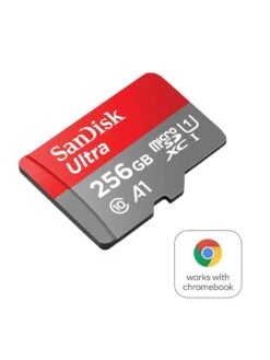 SanDisk Ultra 256GB MicroSDXC UHS-I Card For Chromebooks - With Adapter -Digital Station VHDXT SQ3 0000000099 N A SLa