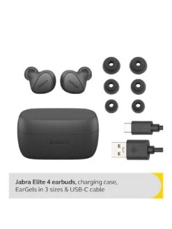Jabra Elite 4 Wireless Earbuds - Grey -Digital Station VHGEU SQ3 0000000005 GREY SLa