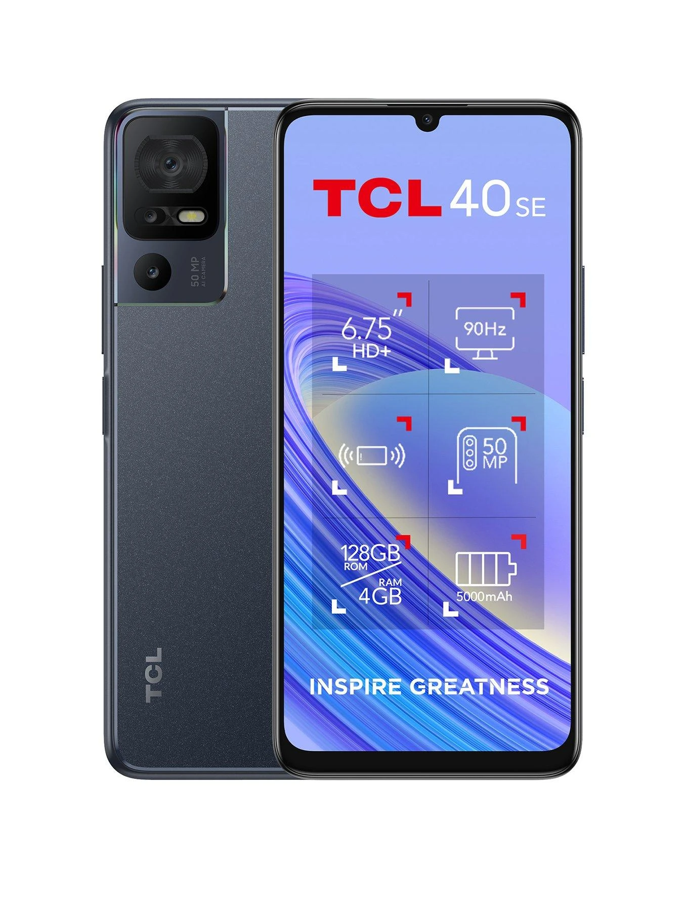 TCL 40 SE (128GB) - Grey 1 TCL 40 SE (128GB) - Grey