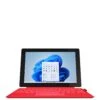 Geo GeoPad 110 2-in-1 Laptop - 10.1in, Intel Celeron N4020, 4GB RAM 128GB SSD, Detachable Keyboard - Strawberry