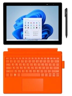 Geo GeoPad 220 2-in-1 Laptop - 12.1in QHD, Intel Pentium N5030, 4GB RAM, 128GB SSD, Detachable Keyboard - Mango -Digital Station VHWM4 SQ7 0000000198 ORANGE SLd3
