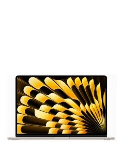 Apple MacBook Air (M2, 2023) 15-inch with 8-core CPU And 10-core GPU, 512GB - Starlight
