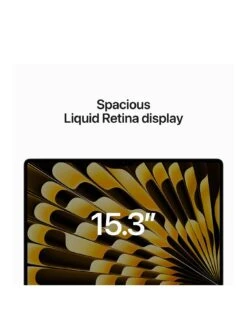 Apple MacBook Air (M2, 2023) 15-inch with 8-core CPU And 10-core GPU, 512GB - Starlight -Digital Station VHWXV SQ3 0000016239 STARLIGHT SLa