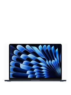 Apple MacBook Air (M2, 2023) 15-inch with 8-core CPU And 10-core GPU, 256GB - Midnight