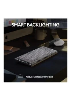 Logitech MX Mechanical Mini For Mac Minimalist Wireless Illuminated Keyboard 9 Logitech MX Mechanical Mini For Mac Minimalist Wireless Illuminated Keyboard -Digital Station VI1ZL SQ3 0000000674 SPACE GREY SLa