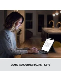 Logitech Combo Touch Case And Keyboard For IPad Air (4th & 5th Generation) - GREY -Digital Station VI1ZO SQ4 0000000005 GREY SLd