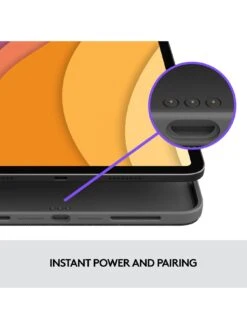 Logitech Combo Touch Case And Keyboard For IPad Air (4th & 5th Generation) - GREY -Digital Station VI1ZO SQ5 0000000005 GREY SLd1