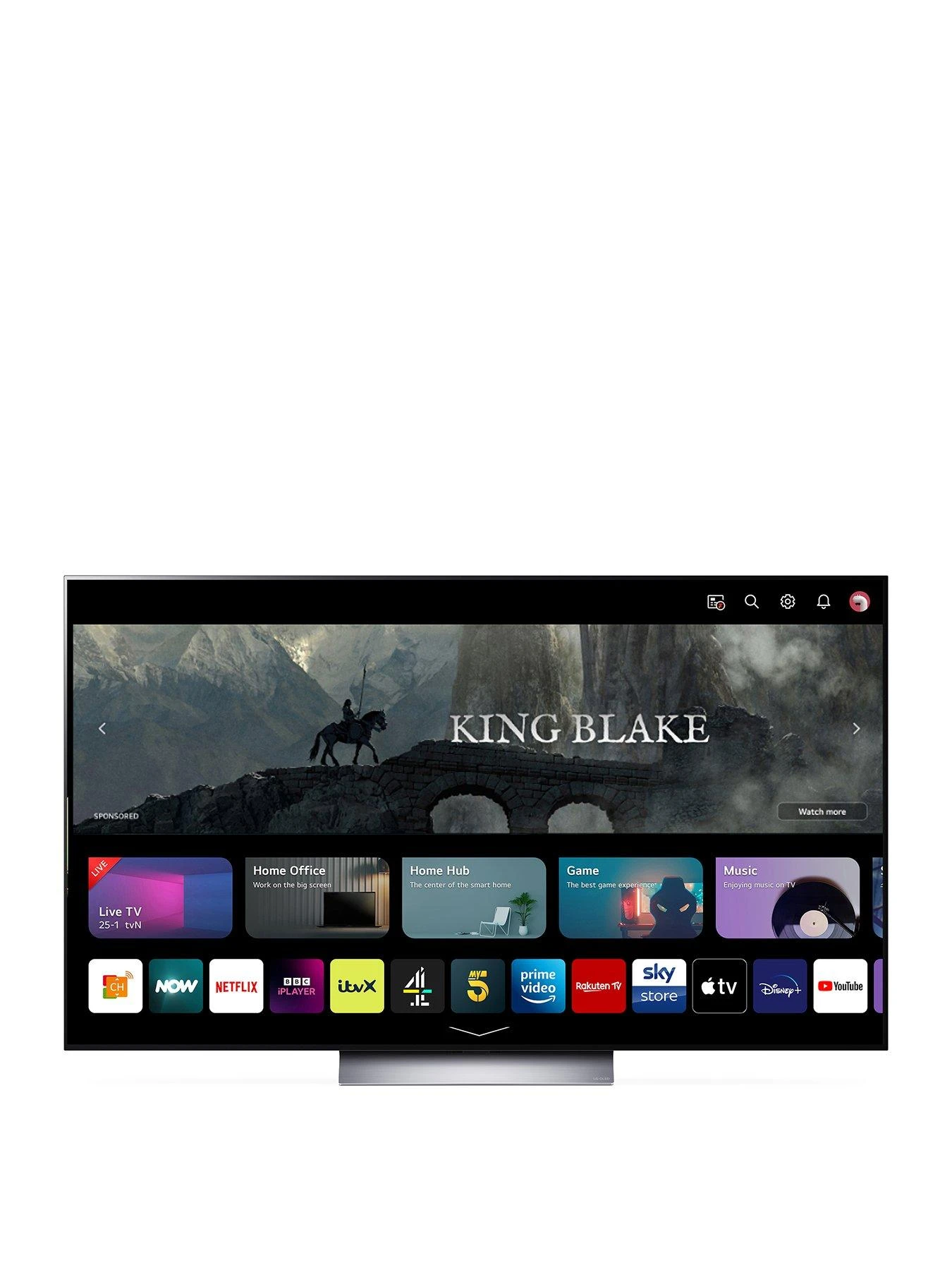 LG OLED77C36LC, 77 Inch, OLED, 4K UHD, Smart TV 3 LG OLED77C36LC, 77 Inch, OLED, 4K UHD, Smart TV - Image 3