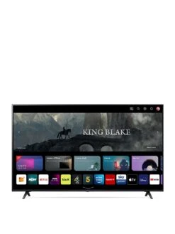 LG 2023 UR80 Series - 65-inch, LED, 4K Ultra HD, HDR, Smart TV 65UR80006LJ -Digital Station VI2WP SQ3 0000000020 BLUE SLs