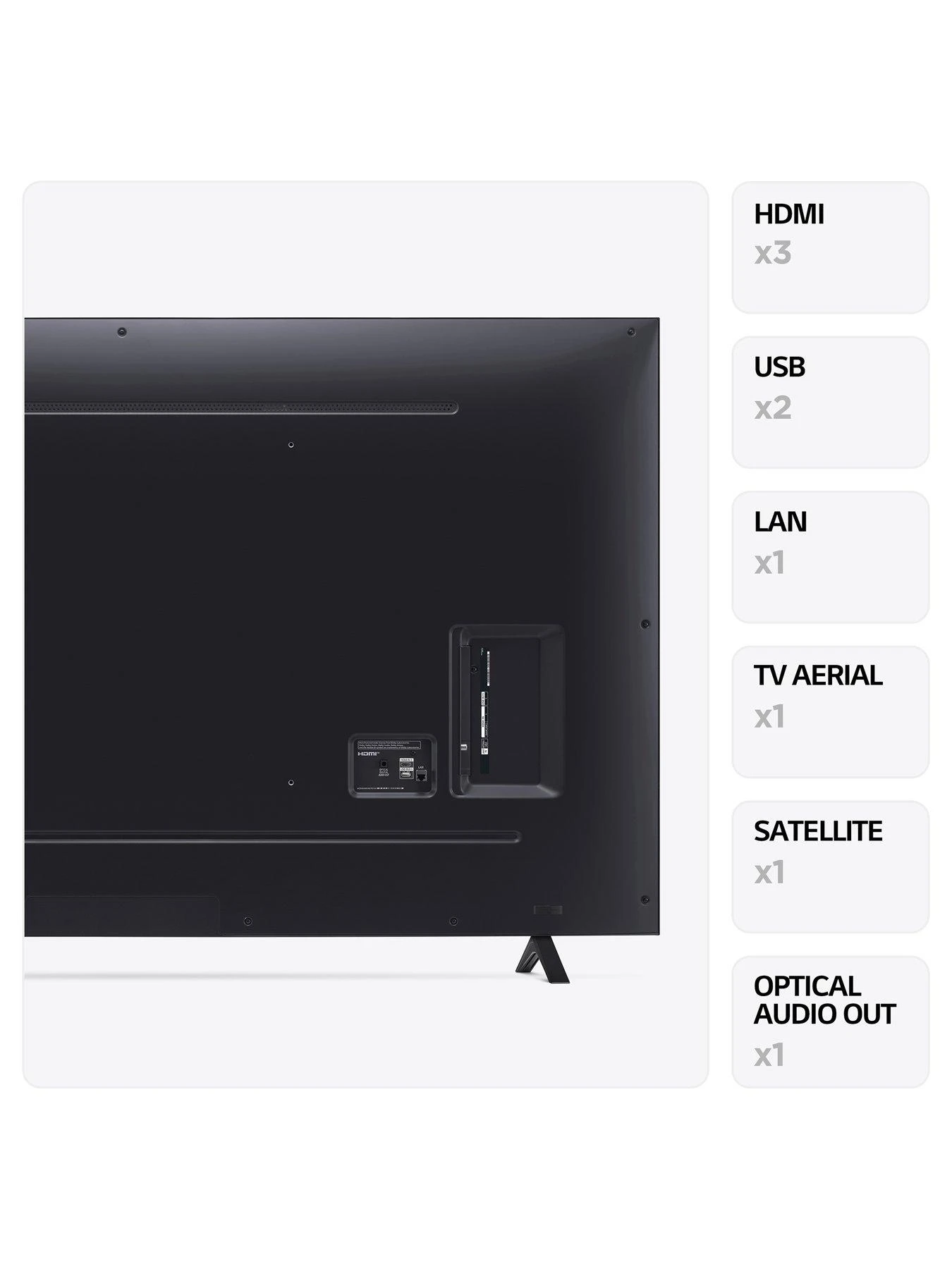 LG 2023 UR80 - 75-inch, LED, 4K Ultra HD, HDR, Smart TV 75UR80006LJ 5 LG 2023 UR80 - 75-inch, LED, 4K Ultra HD, HDR, Smart TV 75UR80006LJ - Image 5