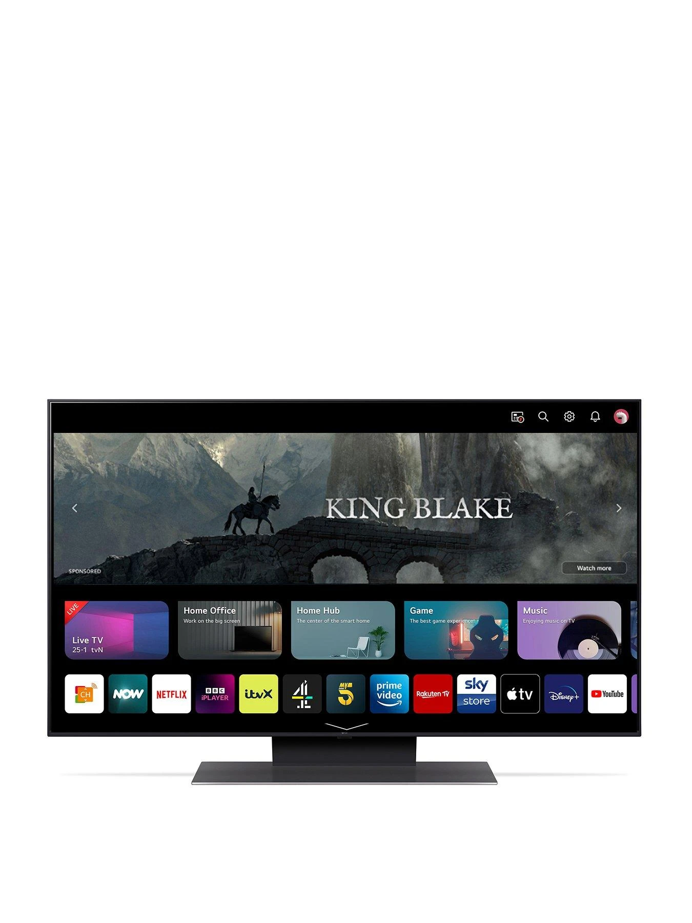 LG 43UR91006LA 2023 UR91 43-inch, 4K Ultra HD HDR, Smart TV 3 LG 43UR91006LA 2023 UR91 43-inch, 4K Ultra HD HDR, Smart TV - Image 3