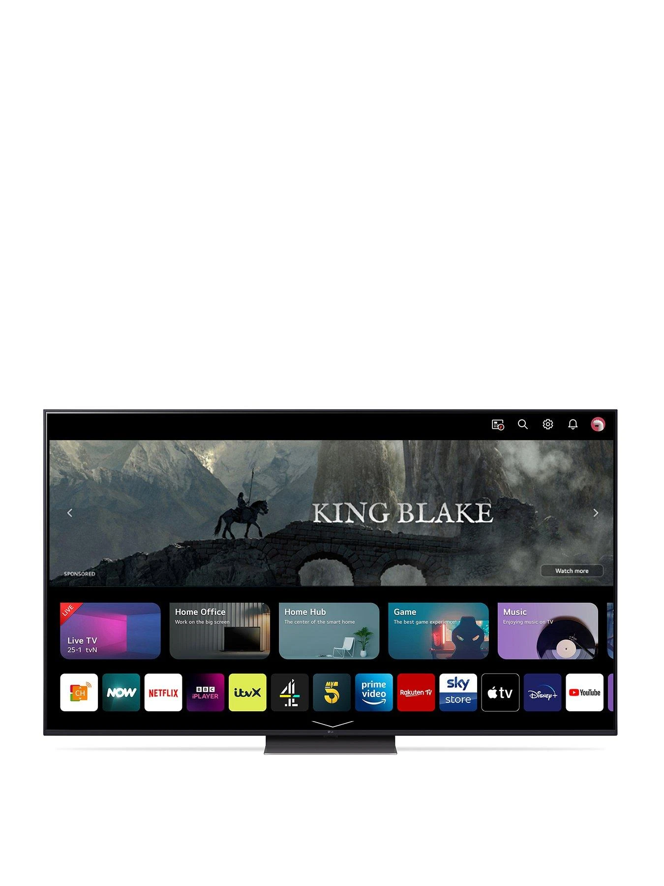 LG 75UR91006LA 2023 UR91 - 75-inch, 4K Ultra HD HDR, Smart TV 3 LG 75UR91006LA 2023 UR91 - 75-inch, 4K Ultra HD HDR, Smart TV - Image 3