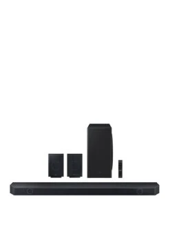 Samsung HW-Q930C 9.1.4ch Wireless Dolby Atmos Soundbar With Rear Speakers, Subwoofer And Q-Symphony