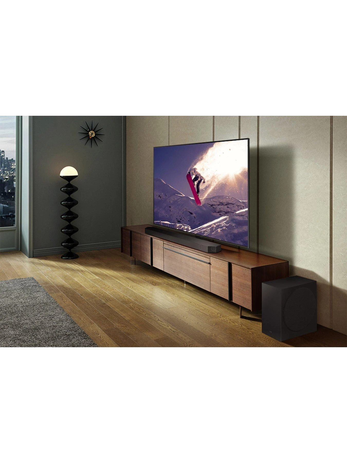 Samsung HW-Q800C 5.1.2ch Wireless Dolby Atmos Soundbar With Subwoofer And Q-Symphony 7 Samsung HW-Q800C 5.1.2ch Wireless Dolby Atmos Soundbar With Subwoofer And Q-Symphony - Image 7