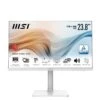 MSI Modern MD241PW 23.8 Inch, Full HD, 75Hz, IPS, USB Type-C, Monitor With Adjustable Stand & Built-in Speakers