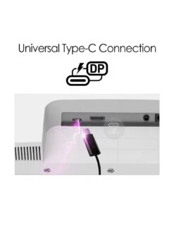 MSI Modern MD241PW 23.8 Inch, Full HD, 75Hz, IPS, USB Type-C, Monitor With Adjustable Stand & Built-in Speakers -Digital Station VIE9B SQ5 0000000004 BLACK SLd1