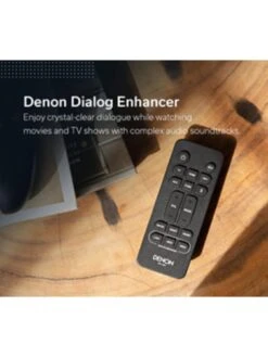 Denon DHT-S217 Dolby Atmos Bluetooth Soundbar -Digital Station VIIHA SQ7 0000000004 BLACK SLd3