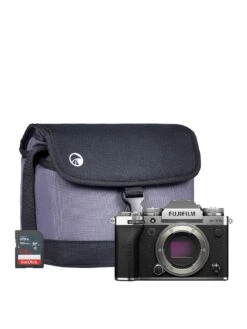 Fujifilm X-T5 Mirrorless Digital Camera Body Kit With System Bag & 64GB SDXC Card - Silver