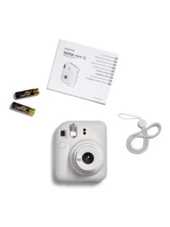 Fujifilm Instax Mini 12 Instant Camera - Clay White -Digital Station VIKDD SQ5 0000000013 WHITE SLd1