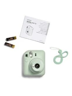 Fujifilm Instax Mini 12 Instant Camera With 20 Shot Film Pack - Mint Green 11 Fujifilm Instax Mini 12 Instant Camera With 20 Shot Film Pack - Mint Green -Digital Station VIKDH SQ5 0000000047 GREEN SLd1