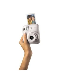 Fujifilm Instax Mini 12 Instant Camera With 20 Shot Film Pack - Clay White -Digital Station VIKDI SQ7 0000000013 WHITE SLd3