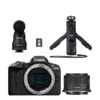 Canon® Canon EOS R50 APS-C Mirrorless Camera Inc RF-S 18-45mm Lens Creator Kit - Black