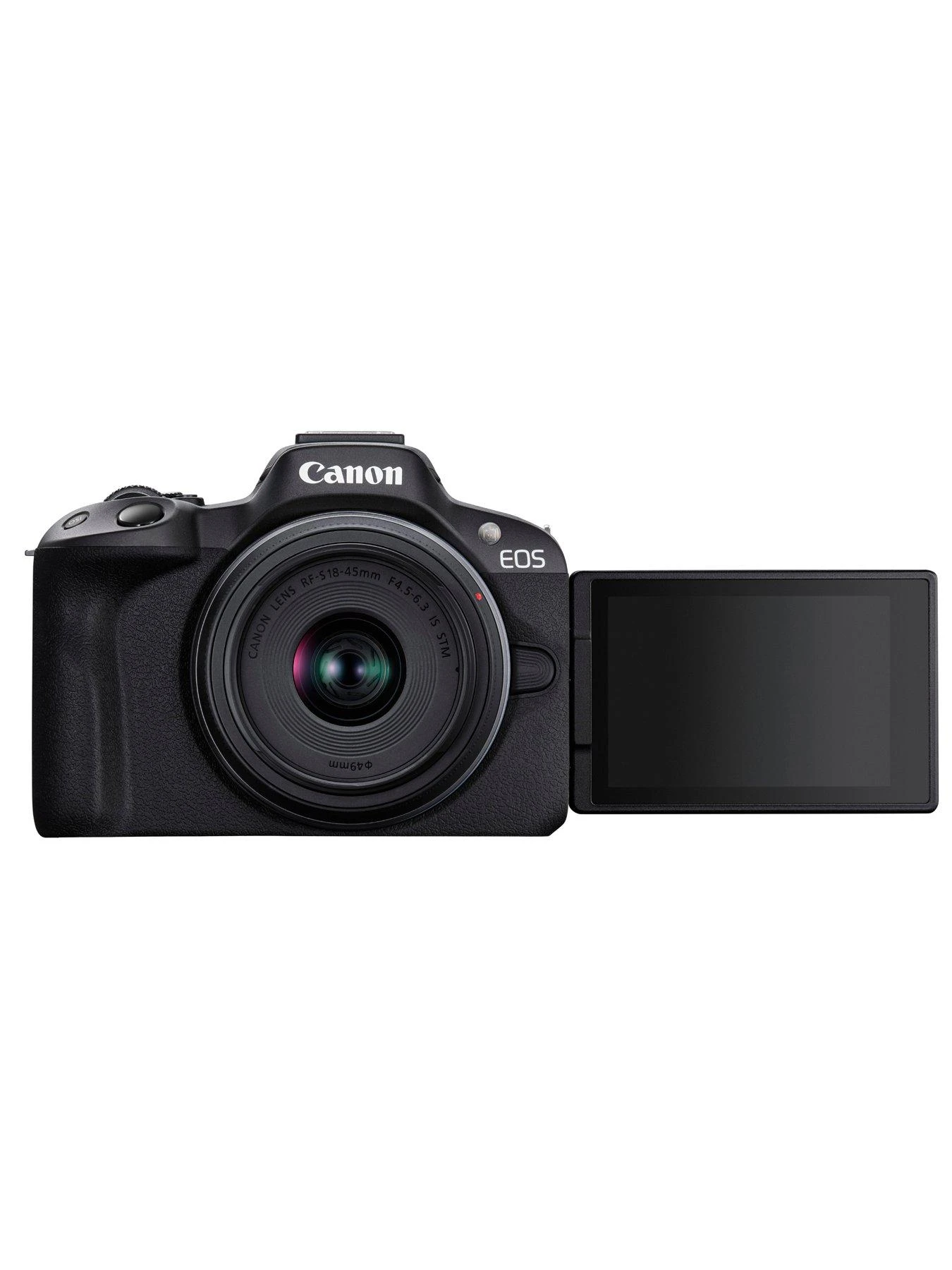Canon® Canon EOS R50 APS-C Mirrorless Camera Inc RF-S 18-45mm Lens Creator Kit - Black 4 Canon® Canon EOS R50 APS-C Mirrorless Camera Inc RF-S 18-45mm Lens Creator Kit - Black - Image 4