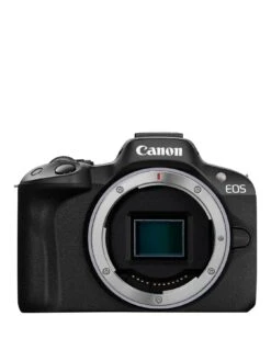 Canon® Canon EOS R50 APS-C Mirrorless Camera Body Only - Black