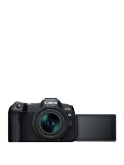 Canon® Canon EOS R8 Full Frame Mirrorless Camera With RF 24-50mm F4.5-6.3 IS STM Lens -Digital Station VIMGJ SQ3 0000000004 BLACK SLa
