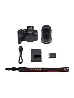 Canon® Canon EOS R10 APS-C Mirrorless Camera With RF-S 18-150mm Lens Kit 11 Canon® Canon EOS R10 APS-C Mirrorless Camera With RF-S 18-150mm Lens Kit -Digital Station VIMGL SQ5 0000000004 BLACK SLd1
