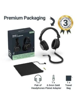 Majority Studio 1 Headphones -Digital Station VIQN5 SQ7 0000000004 BLACK SLd3