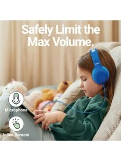 Majority Superstar Kids Headphones Blue -Digital Station VIQN6 SQ4 0000000020 BLUE SLd