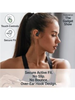 Majority Tru Sport TWS Earphones Black -Digital Station VIQNC SQ4 0000000004 BLACK SLd