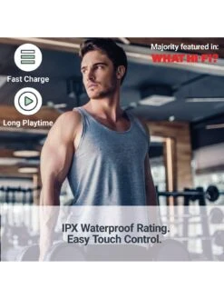 Majority Tru Sport TWS Earphones Black -Digital Station VIQNC SQ5 0000000004 BLACK SLd1