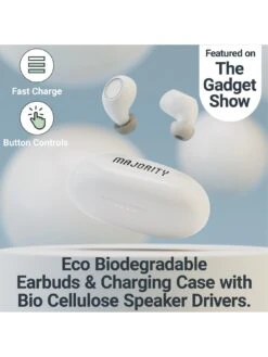 Majority Tru Bio TWS Earbuds White 11 Majority Tru Bio TWS Earbuds White -Digital Station VIQNF SQ4 0000000013 WHITE SLd