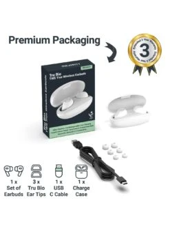 Majority Tru Bio TWS Earbuds White 14 Majority Tru Bio TWS Earbuds White -Digital Station VIQNF SQ7 0000000013 WHITE SLd3