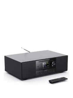 Majority Quadriga CD Music System With Internet, DAB And FM Radio Black