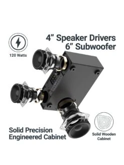 Majority Quadriga CD Music System With Internet, DAB And FM Radio Black -Digital Station VIQNS SQ3 0000000004 BLACK SLa