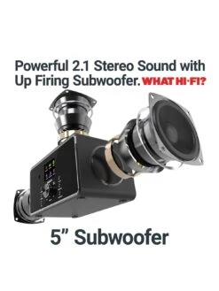 Majority Bard Music System With Internet, DAB And FM Radio Black -Digital Station VIQNT SQ3 0000000004 BLACK SLa