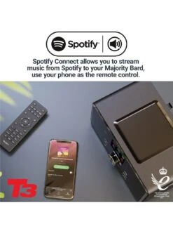 Majority Bard Music System With Internet, DAB And FM Radio Black -Digital Station VIQNT SQ5 0000000004 BLACK SLd1