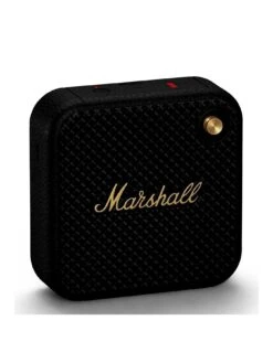 Marshall Willen Portable Bluetooth Speaker - Black & Brass