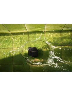 Marshall Willen Portable Bluetooth Speaker - Black & Brass -Digital Station VIRY2 SQ7 0000000004 BLACK SLd3